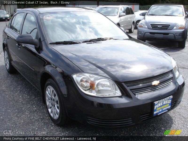 Black / Ebony 2010 Chevrolet Cobalt LT Sedan