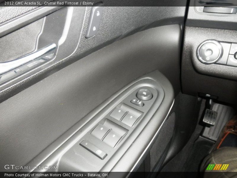 Crystal Red Tintcoat / Ebony 2012 GMC Acadia SL