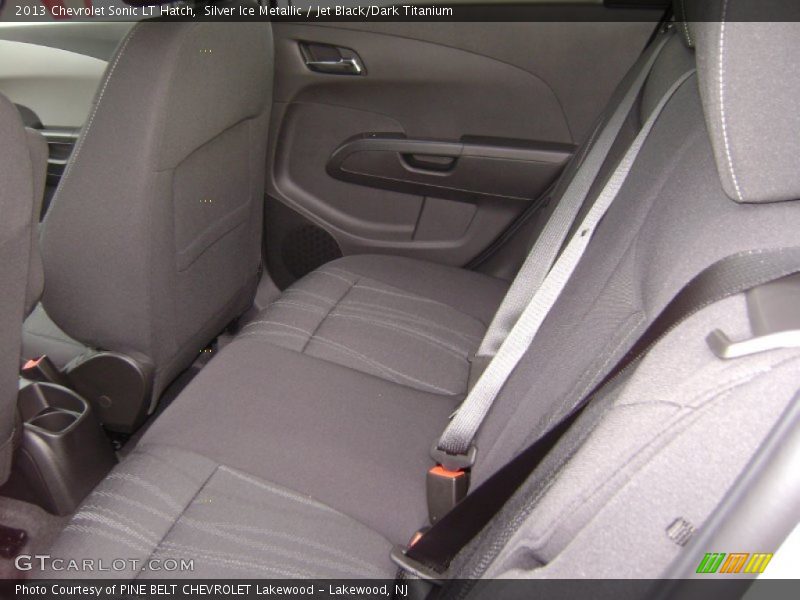 Silver Ice Metallic / Jet Black/Dark Titanium 2013 Chevrolet Sonic LT Hatch