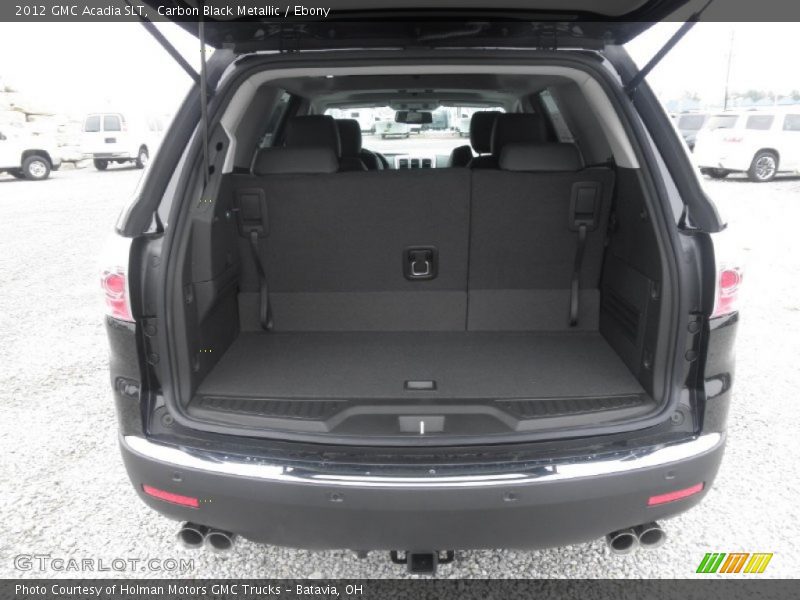 Carbon Black Metallic / Ebony 2012 GMC Acadia SLT