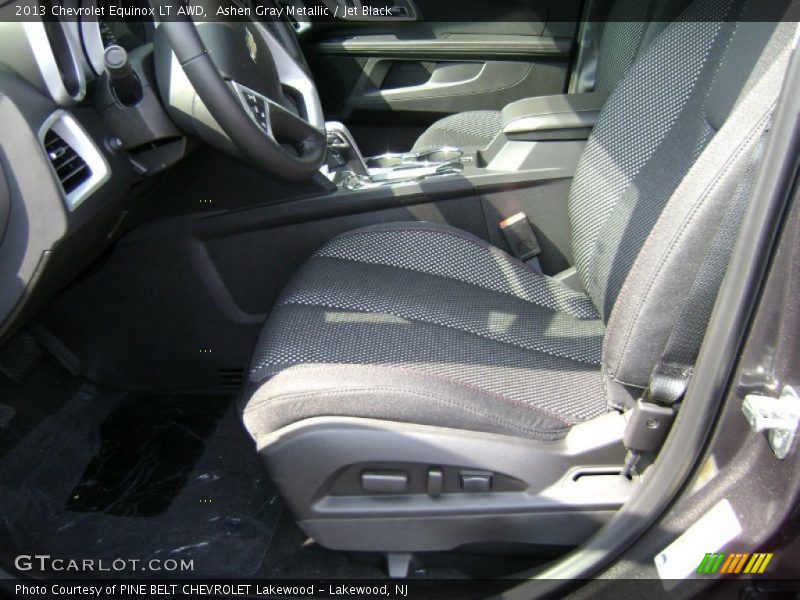 Ashen Gray Metallic / Jet Black 2013 Chevrolet Equinox LT AWD