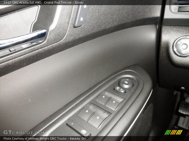 Crystal Red Tintcoat / Ebony 2012 GMC Acadia SLE AWD
