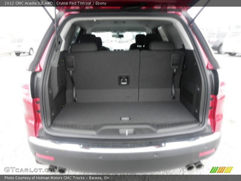 Crystal Red Tintcoat / Ebony 2012 GMC Acadia SLE AWD