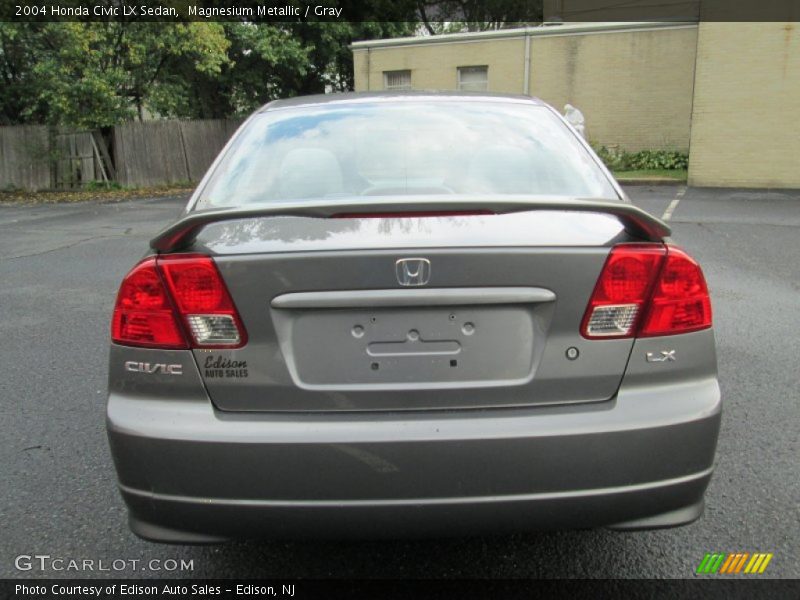 Magnesium Metallic / Gray 2004 Honda Civic LX Sedan