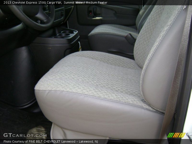 Summit White / Medium Pewter 2013 Chevrolet Express 1500 Cargo Van