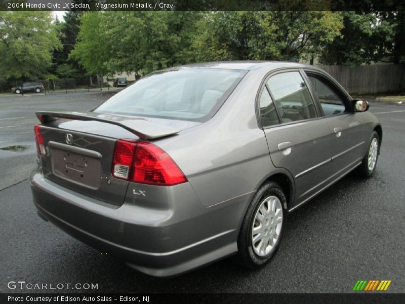 Magnesium Metallic / Gray 2004 Honda Civic LX Sedan