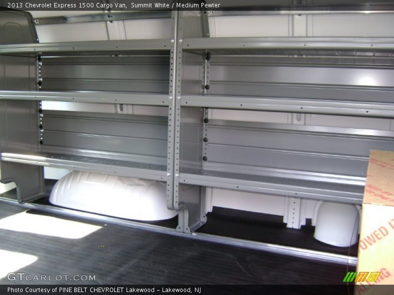 Summit White / Medium Pewter 2013 Chevrolet Express 1500 Cargo Van