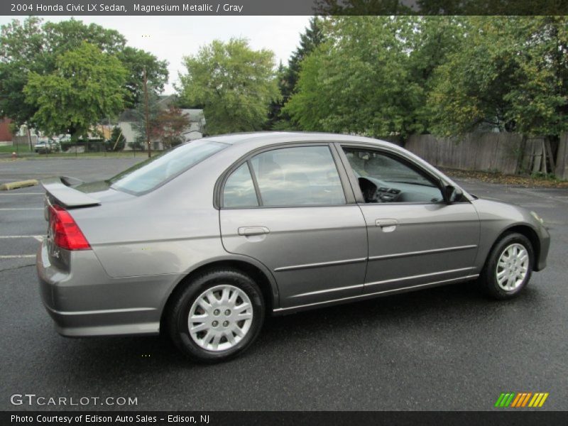 Magnesium Metallic / Gray 2004 Honda Civic LX Sedan