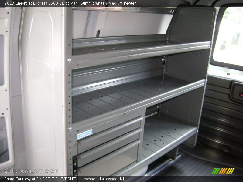 Summit White / Medium Pewter 2013 Chevrolet Express 1500 Cargo Van