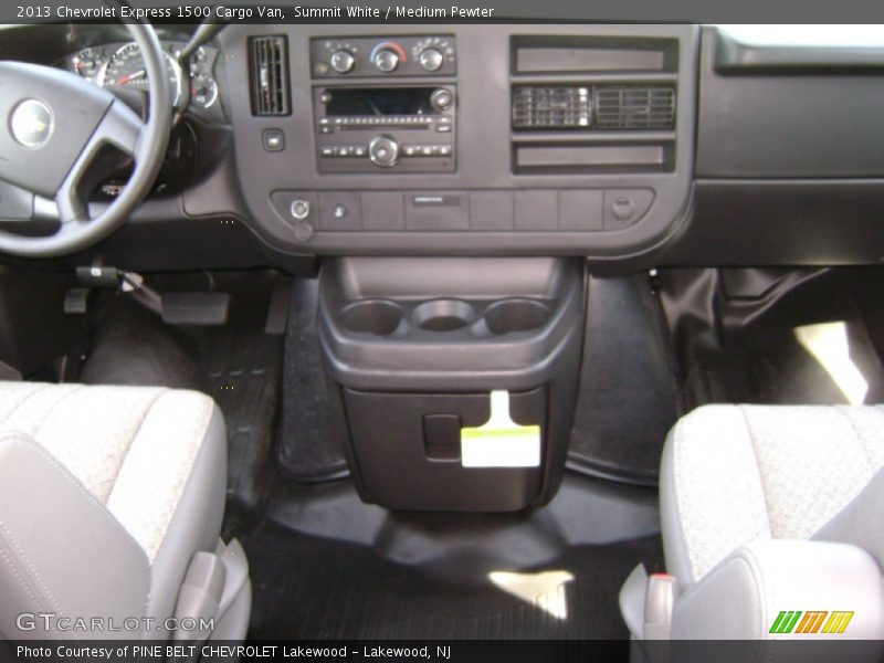 Summit White / Medium Pewter 2013 Chevrolet Express 1500 Cargo Van