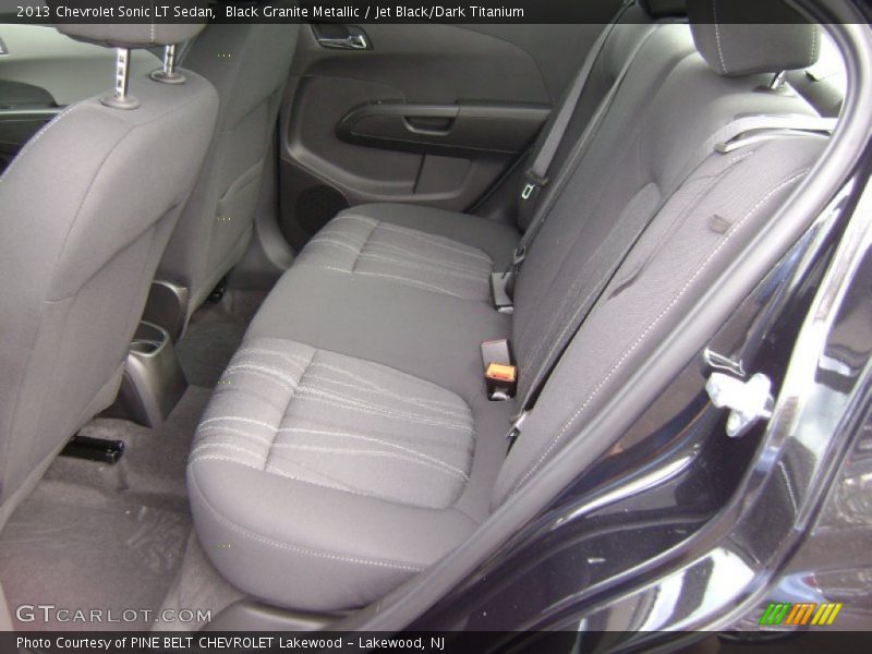 Rear Seat of 2013 Sonic LT Sedan
