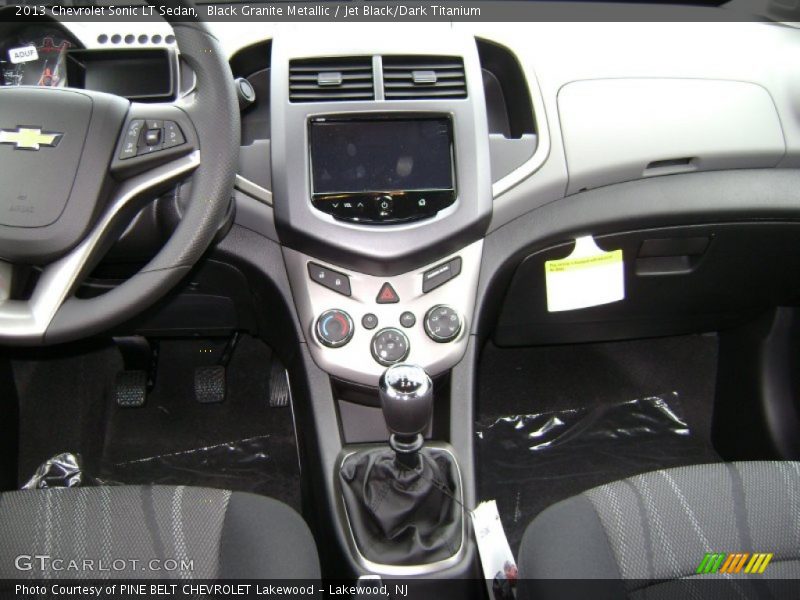 Dashboard of 2013 Sonic LT Sedan