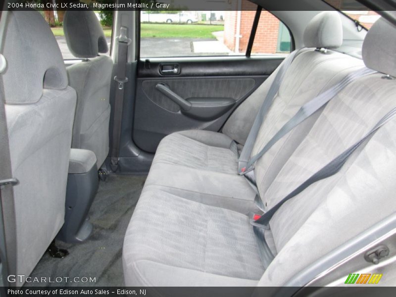 Magnesium Metallic / Gray 2004 Honda Civic LX Sedan