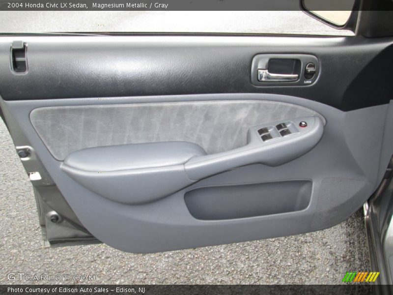 Magnesium Metallic / Gray 2004 Honda Civic LX Sedan
