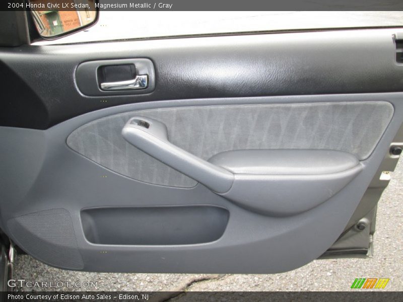 Magnesium Metallic / Gray 2004 Honda Civic LX Sedan