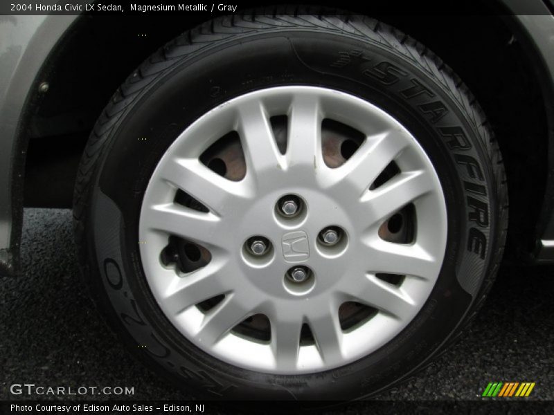 Magnesium Metallic / Gray 2004 Honda Civic LX Sedan