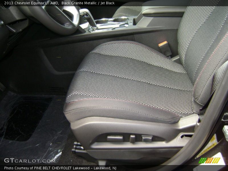 Black Granite Metallic / Jet Black 2013 Chevrolet Equinox LT AWD