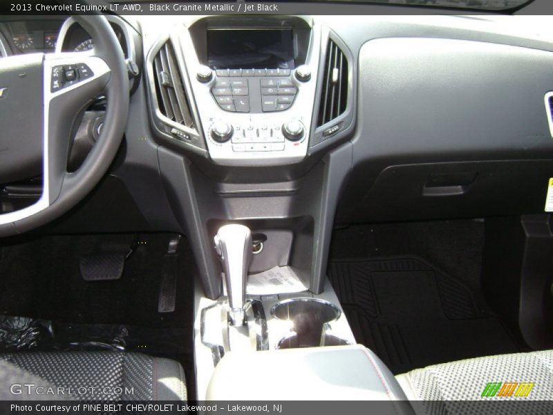 Black Granite Metallic / Jet Black 2013 Chevrolet Equinox LT AWD