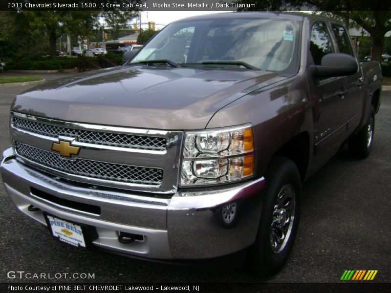 Mocha Steel Metallic / Dark Titanium 2013 Chevrolet Silverado 1500 LS Crew Cab 4x4