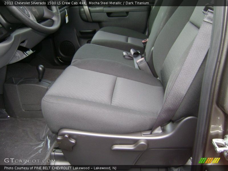 Mocha Steel Metallic / Dark Titanium 2013 Chevrolet Silverado 1500 LS Crew Cab 4x4