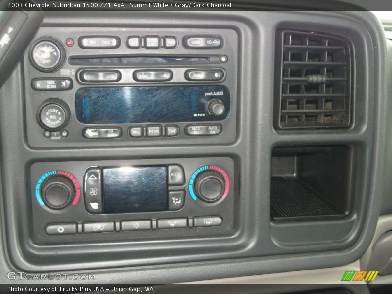 Controls of 2003 Suburban 1500 Z71 4x4