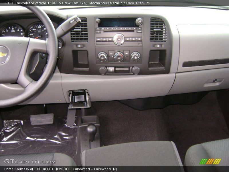 Mocha Steel Metallic / Dark Titanium 2013 Chevrolet Silverado 1500 LS Crew Cab 4x4