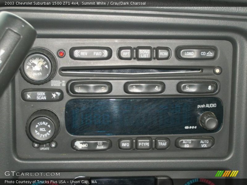 Audio System of 2003 Suburban 1500 Z71 4x4