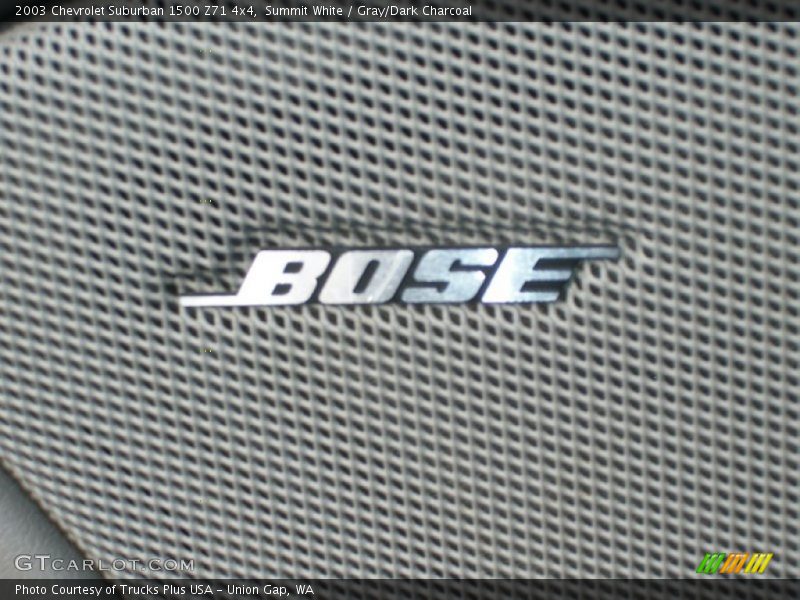 Audio System of 2003 Suburban 1500 Z71 4x4