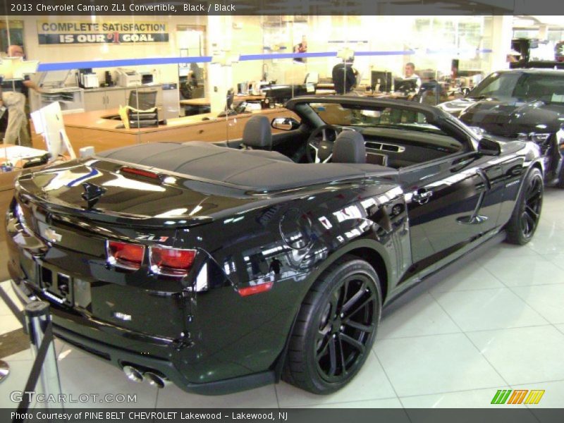 Black / Black 2013 Chevrolet Camaro ZL1 Convertible