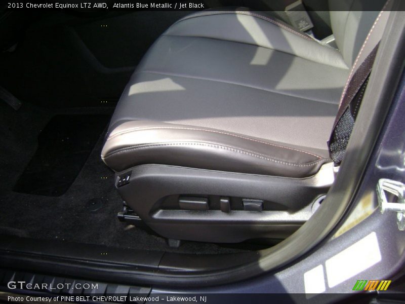 Atlantis Blue Metallic / Jet Black 2013 Chevrolet Equinox LTZ AWD