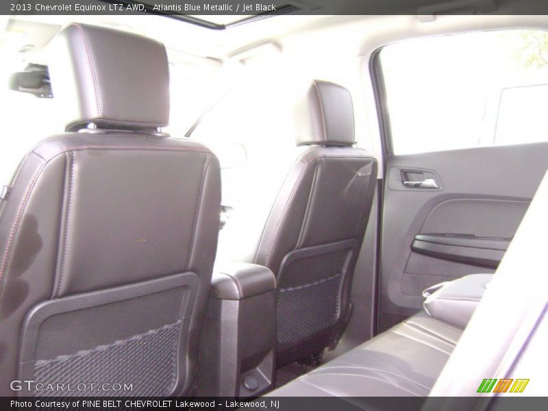 Atlantis Blue Metallic / Jet Black 2013 Chevrolet Equinox LTZ AWD