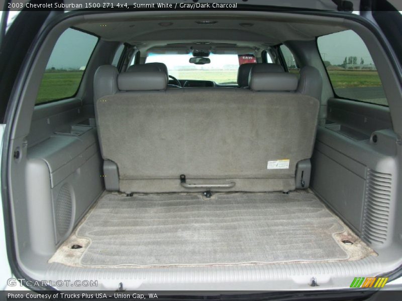  2003 Suburban 1500 Z71 4x4 Trunk