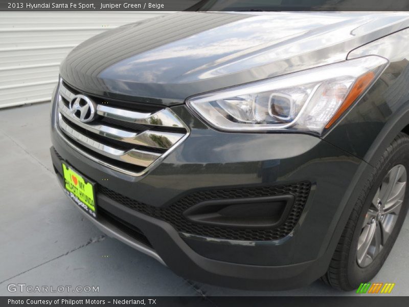 Juniper Green / Beige 2013 Hyundai Santa Fe Sport