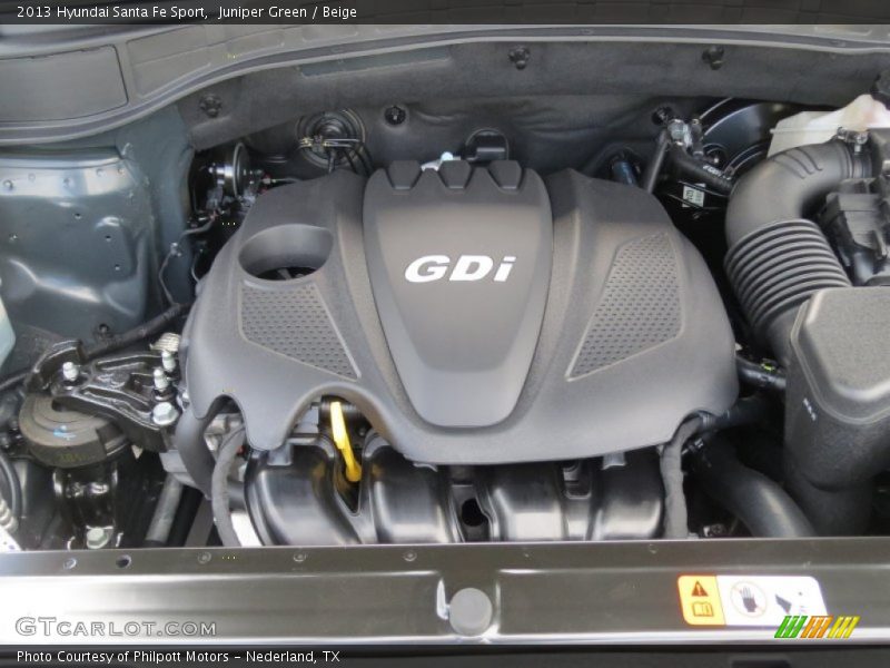  2013 Santa Fe Sport Engine - 2.4 Liter GDi DOHC 16-Valve D-CVVT 4 Cylinder