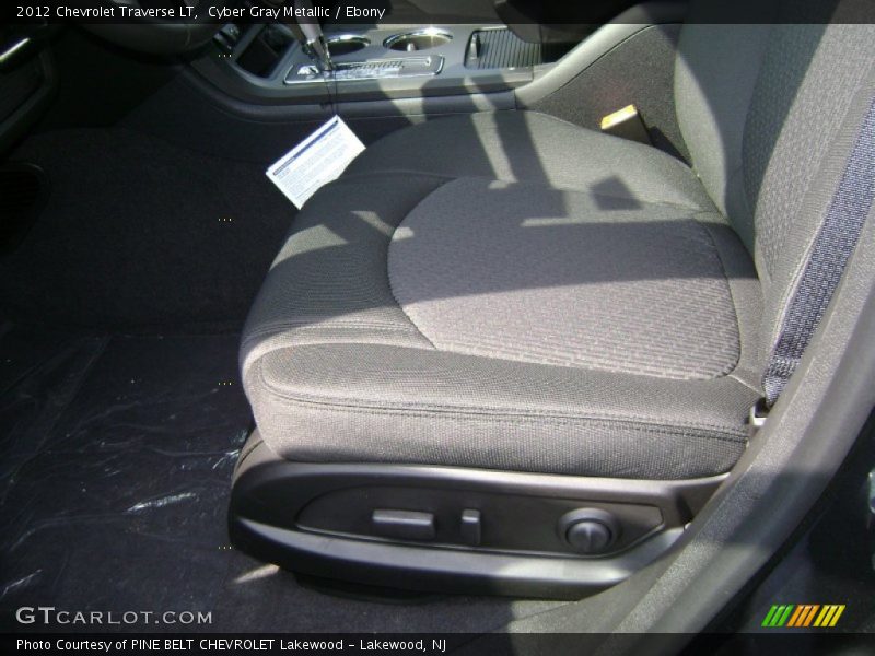 Cyber Gray Metallic / Ebony 2012 Chevrolet Traverse LT