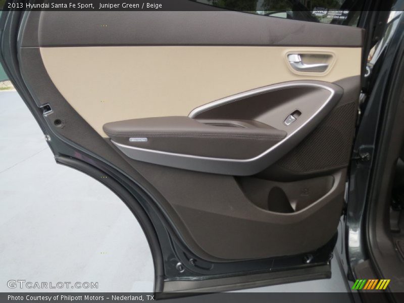 Juniper Green / Beige 2013 Hyundai Santa Fe Sport