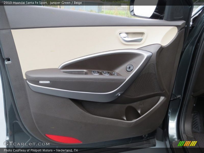 Juniper Green / Beige 2013 Hyundai Santa Fe Sport
