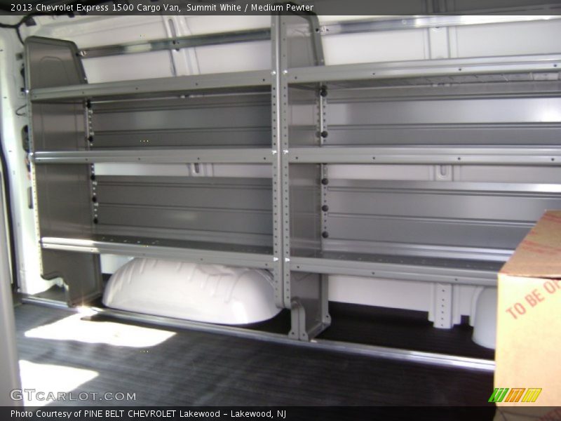 Summit White / Medium Pewter 2013 Chevrolet Express 1500 Cargo Van