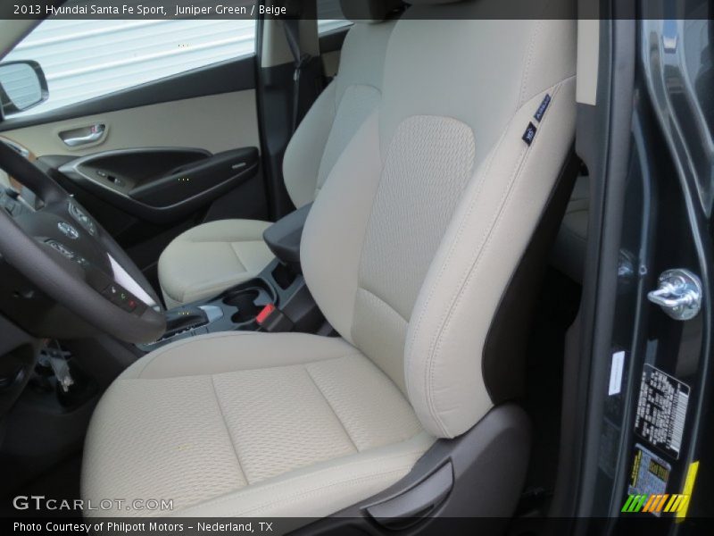 Juniper Green / Beige 2013 Hyundai Santa Fe Sport