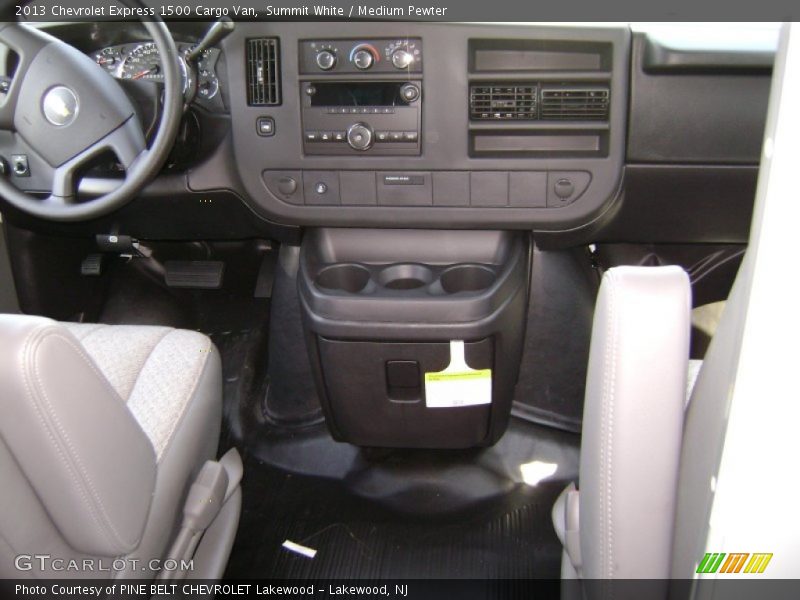 Summit White / Medium Pewter 2013 Chevrolet Express 1500 Cargo Van