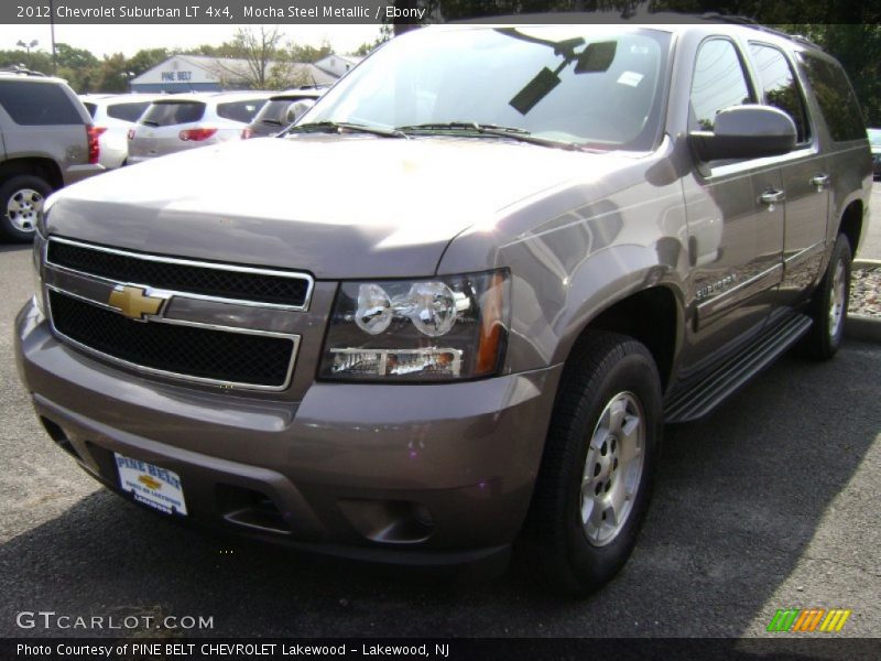 Mocha Steel Metallic / Ebony 2012 Chevrolet Suburban LT 4x4