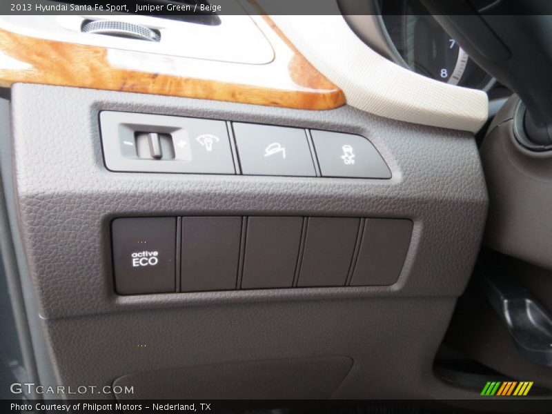 Juniper Green / Beige 2013 Hyundai Santa Fe Sport