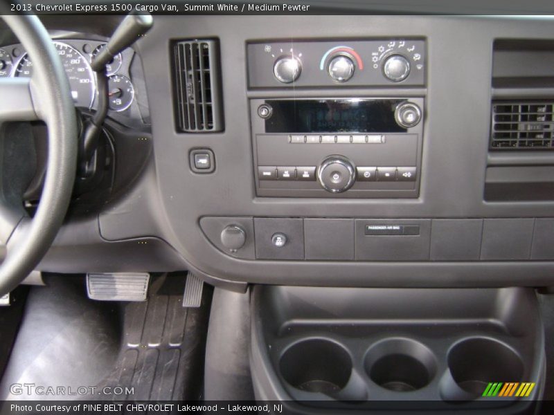Summit White / Medium Pewter 2013 Chevrolet Express 1500 Cargo Van