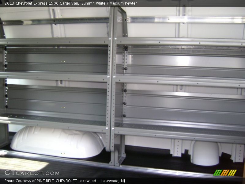 Summit White / Medium Pewter 2013 Chevrolet Express 1500 Cargo Van