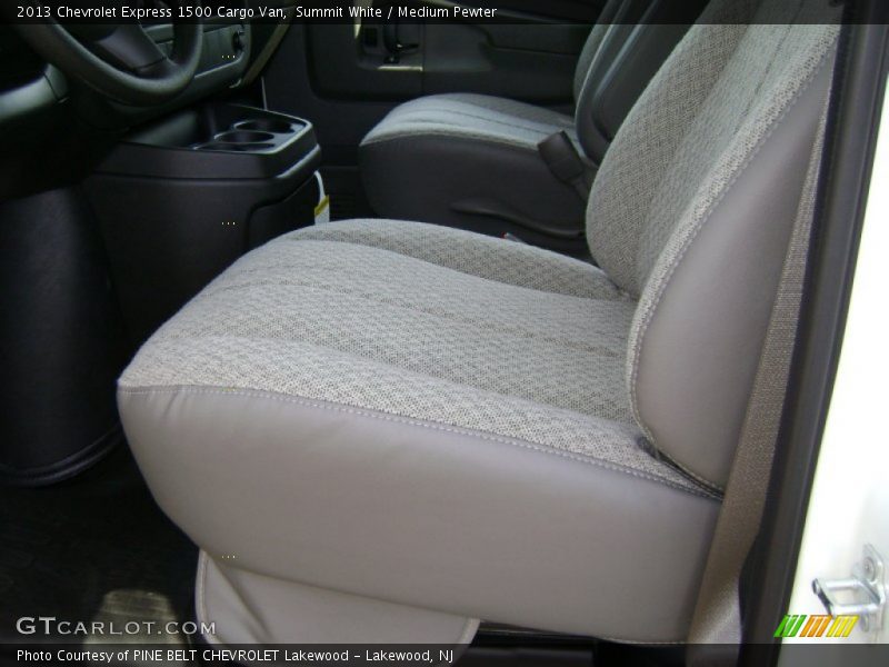 Summit White / Medium Pewter 2013 Chevrolet Express 1500 Cargo Van