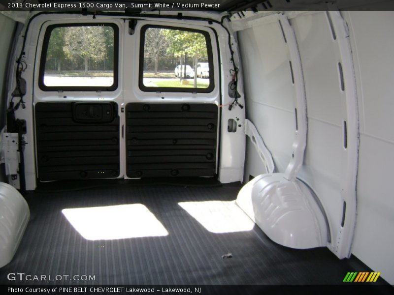 Summit White / Medium Pewter 2013 Chevrolet Express 1500 Cargo Van
