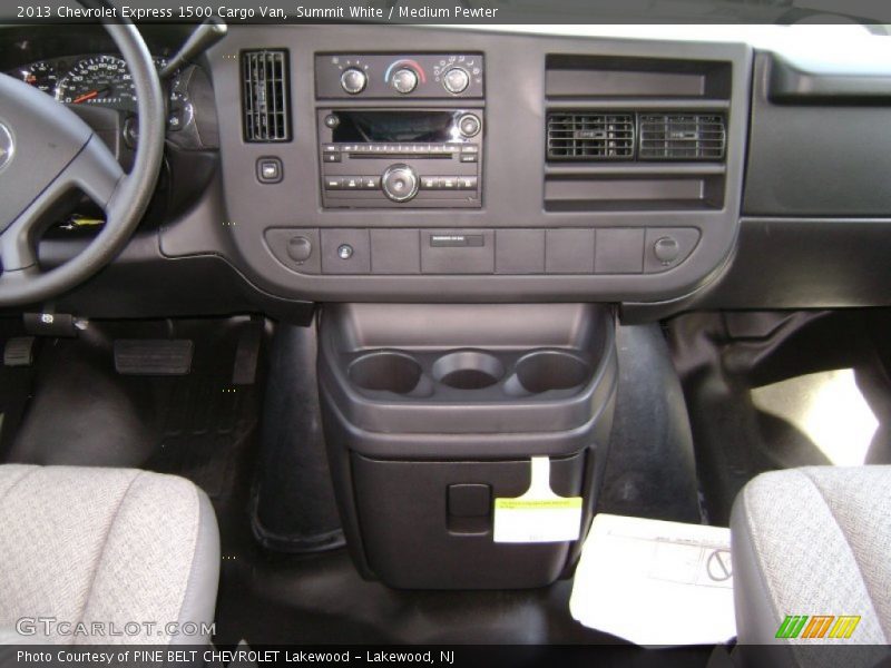 Summit White / Medium Pewter 2013 Chevrolet Express 1500 Cargo Van