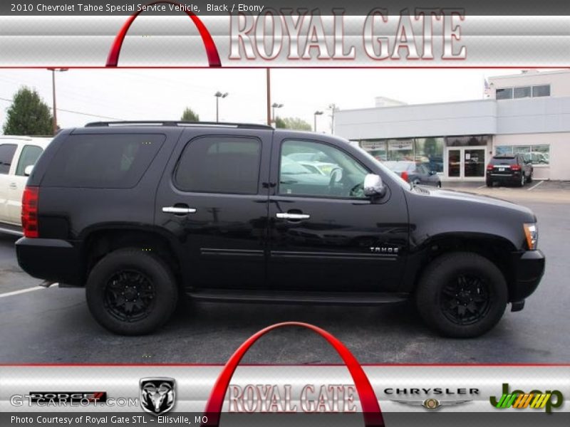 Black / Ebony 2010 Chevrolet Tahoe Special Service Vehicle