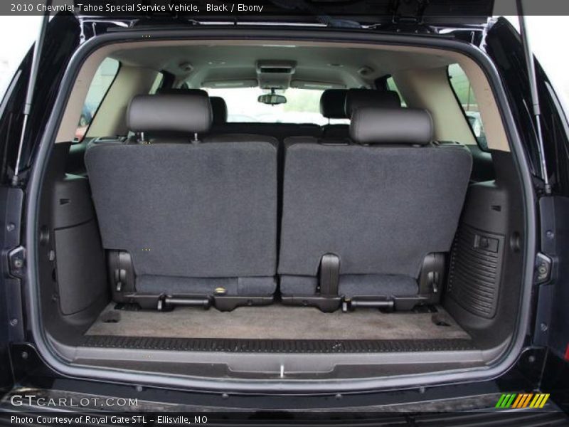  2010 Tahoe Special Service Vehicle Trunk
