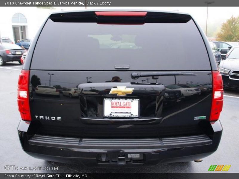 Black / Ebony 2010 Chevrolet Tahoe Special Service Vehicle